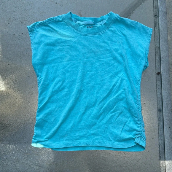 Athleta Girl turquoise shirt size XL - Picture 1 of 5